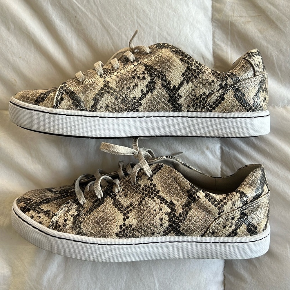 Clarks Snakeskin Sneakers